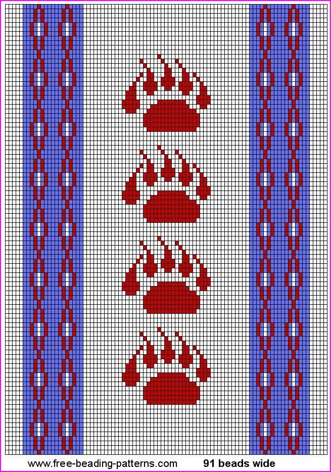 Printable Native American Beading Patterns - Bing images | beadideas ...