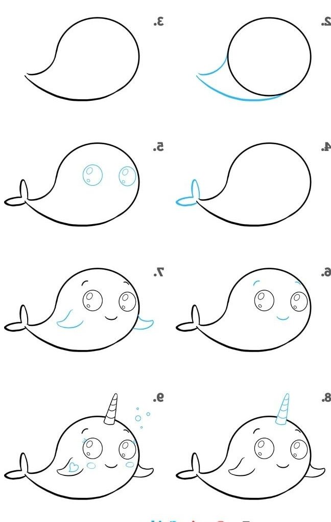 20 Easy Drawing Tutorials for Beginners Cool Things to Draw Step By