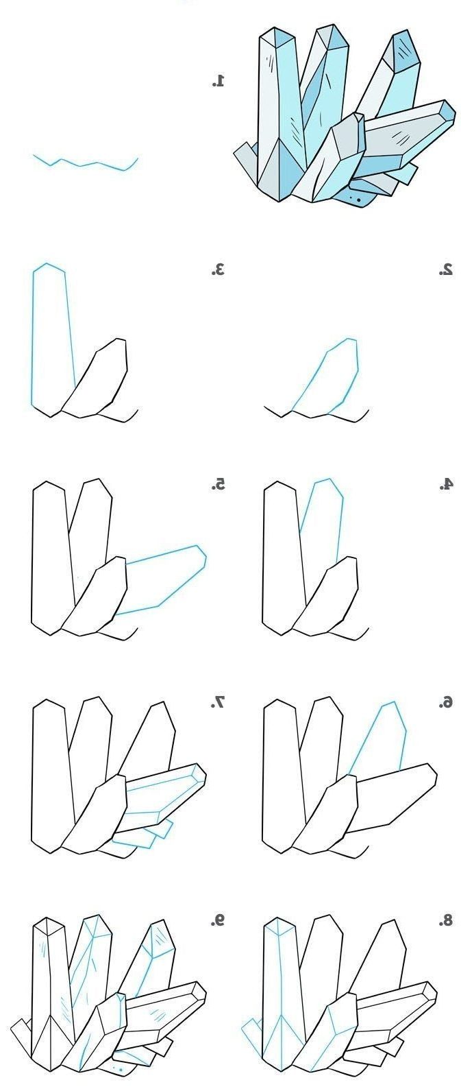 step by step cool things to draw