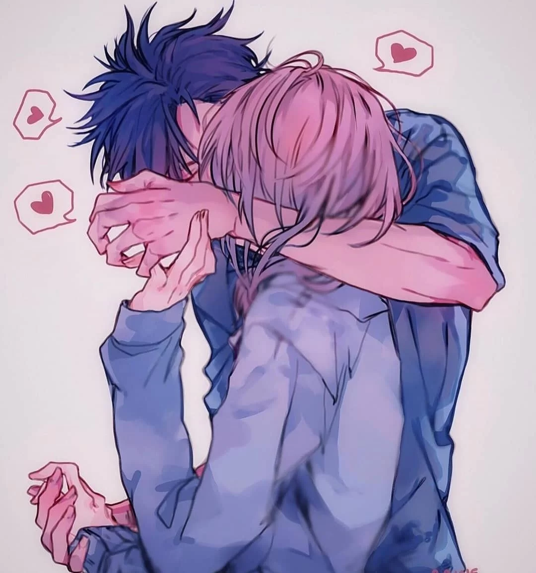 Love Couple Anime Drawings