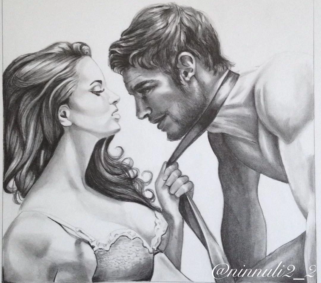 romantic love drawing images