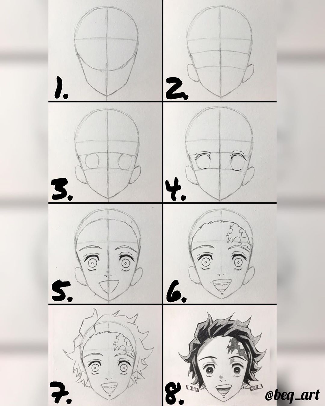 10 Anime Drawing Tutorials for Beginners Step by Step | Do It Before Me