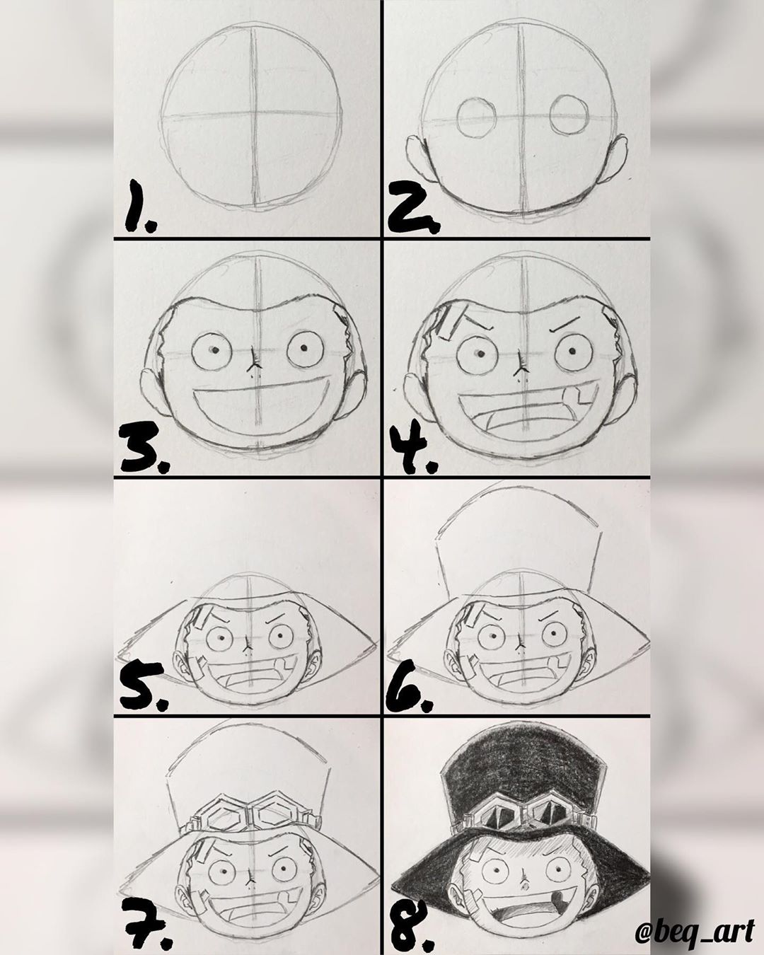 how to draw anime face male