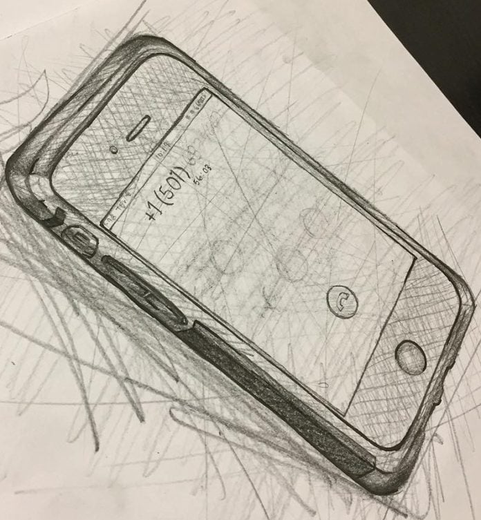 5 Easy Iphone Drawing Sketches - How to Draw a Iphone - Do It Before Me