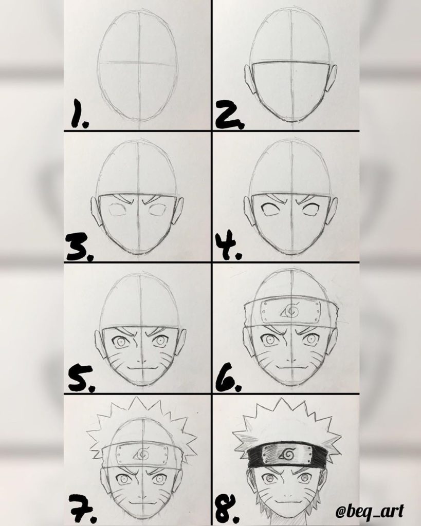 10 Anime Drawing Tutorials for Beginners Step by Step - Do It Before Me