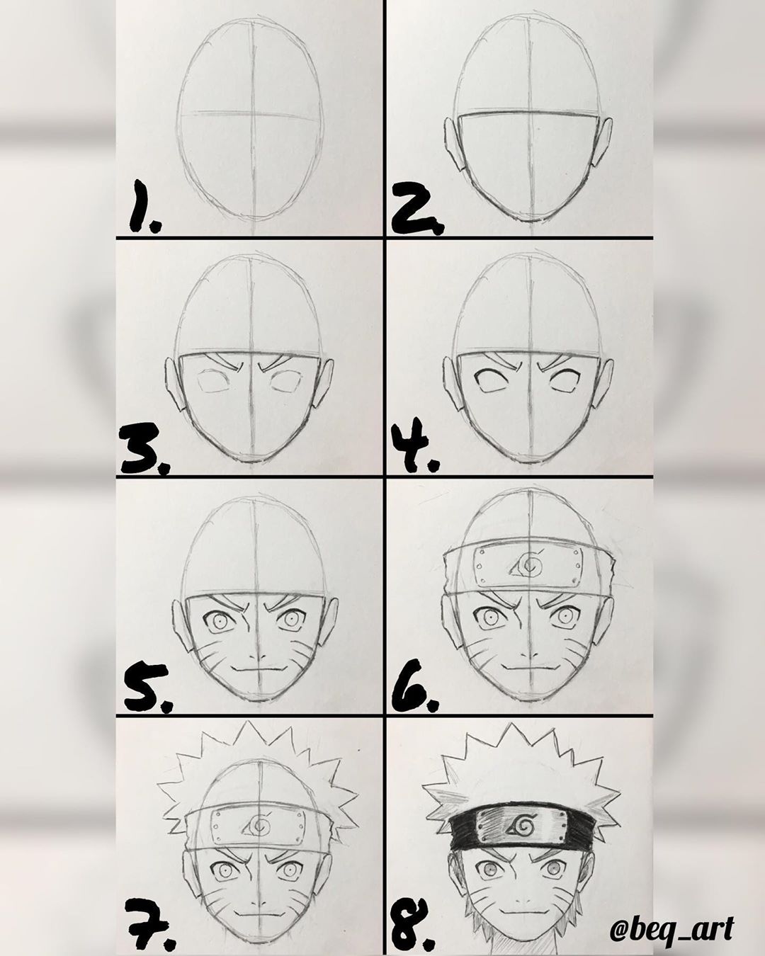 10 Anime Drawing Tutorials for Beginners Step by Step | Do It Before Me