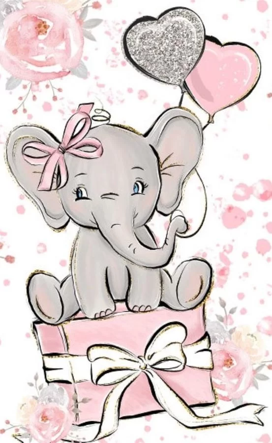 Cute elephant wallpaper