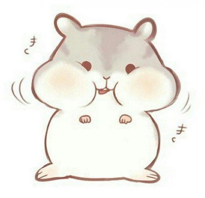 20 Cute and Easy Cartoon Hamster Drawing Ideas - Chibi and Kawaii
