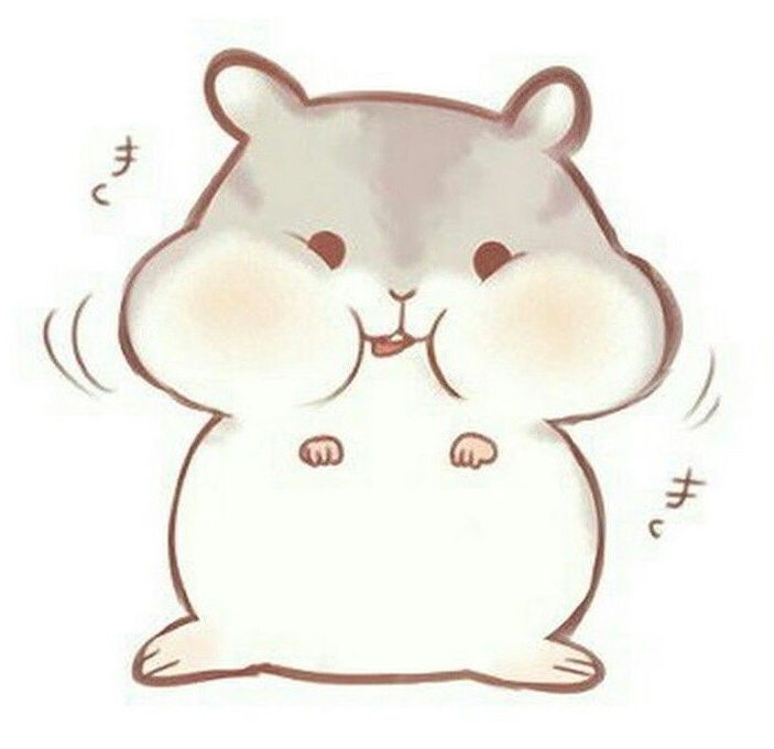 20 Cute and Easy Cartoon Hamster Drawing Ideas Chibi and Kawaii