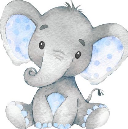 15 Cute Baby Elephant Drawing and Easy Elephant Painting Ideas