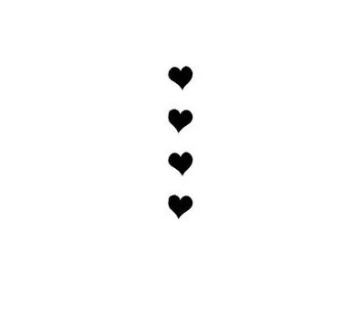 simple aesthetic heart drawing