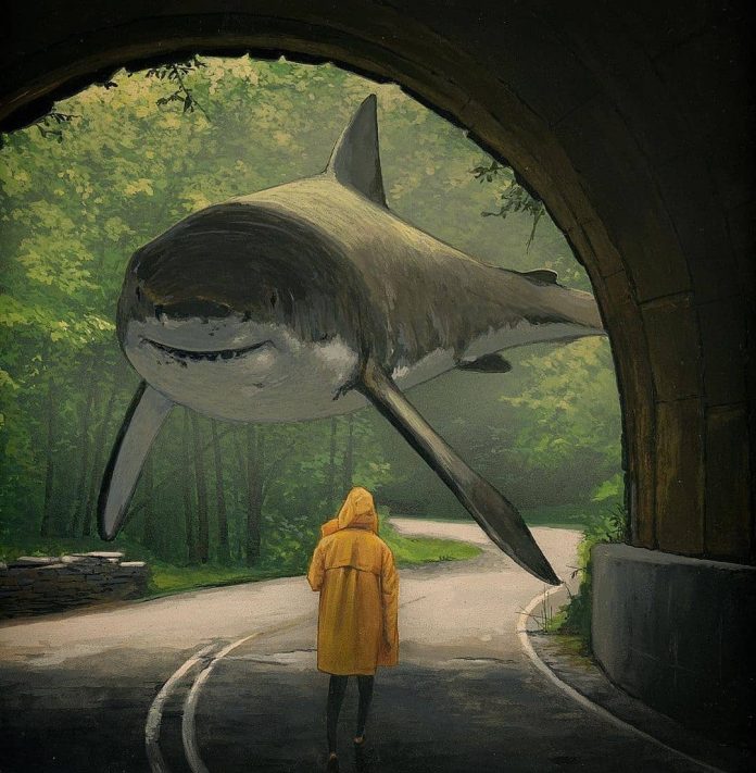 32 Modern Surreal Artworks From Pop Surreal Famous Surrealism Art   Surreal Art 696x711 