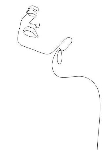 One line art easy