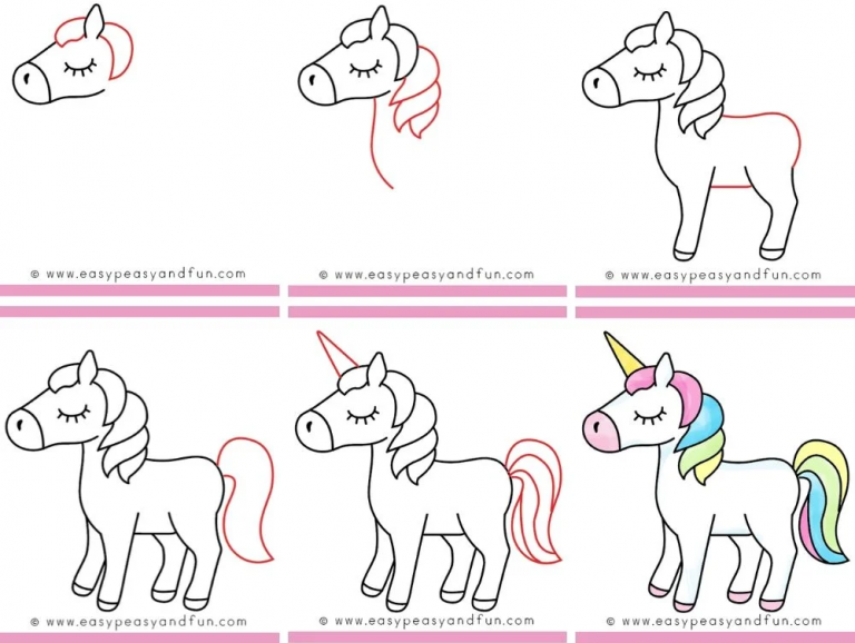 10 Easy Cute Drawing Tutorials for Kids Do It Before Me