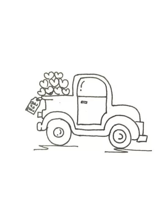 beginner car draw easy