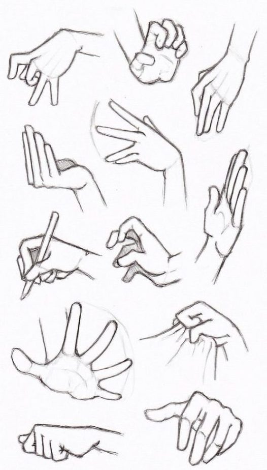 Step by Step Guide to Drawing Hands
