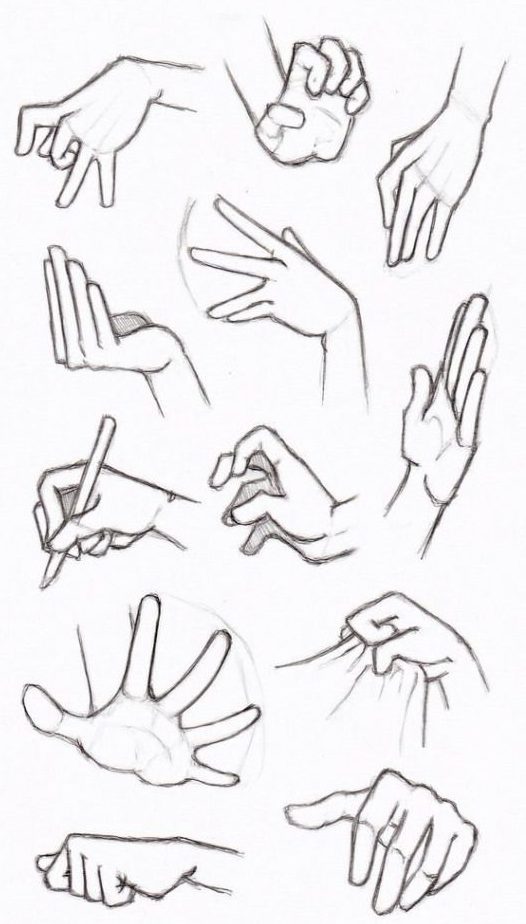 20 Drawing Hand Step By Easy - How To Draw Hand - Do It Before Me