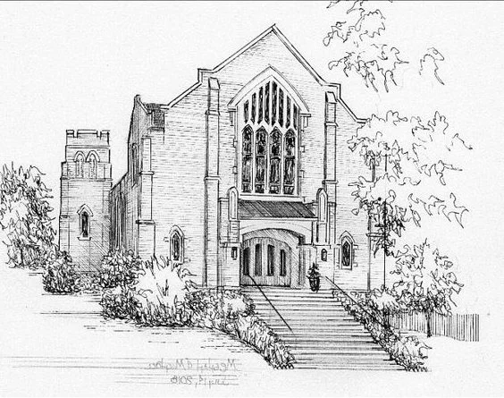 pencil 3d house drawing