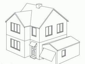 Featured image of post House Drawing Picture Simple