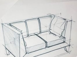 sofa sketch
