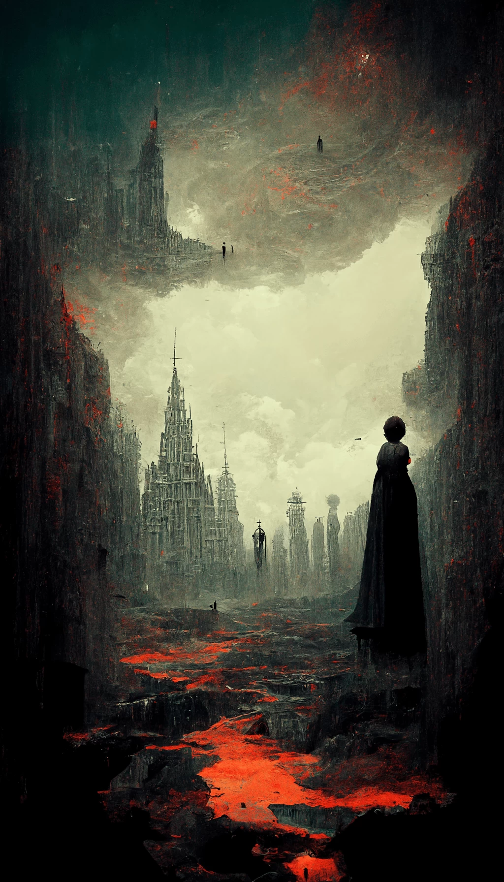 Black phone wallpaper with dark aesthetic design