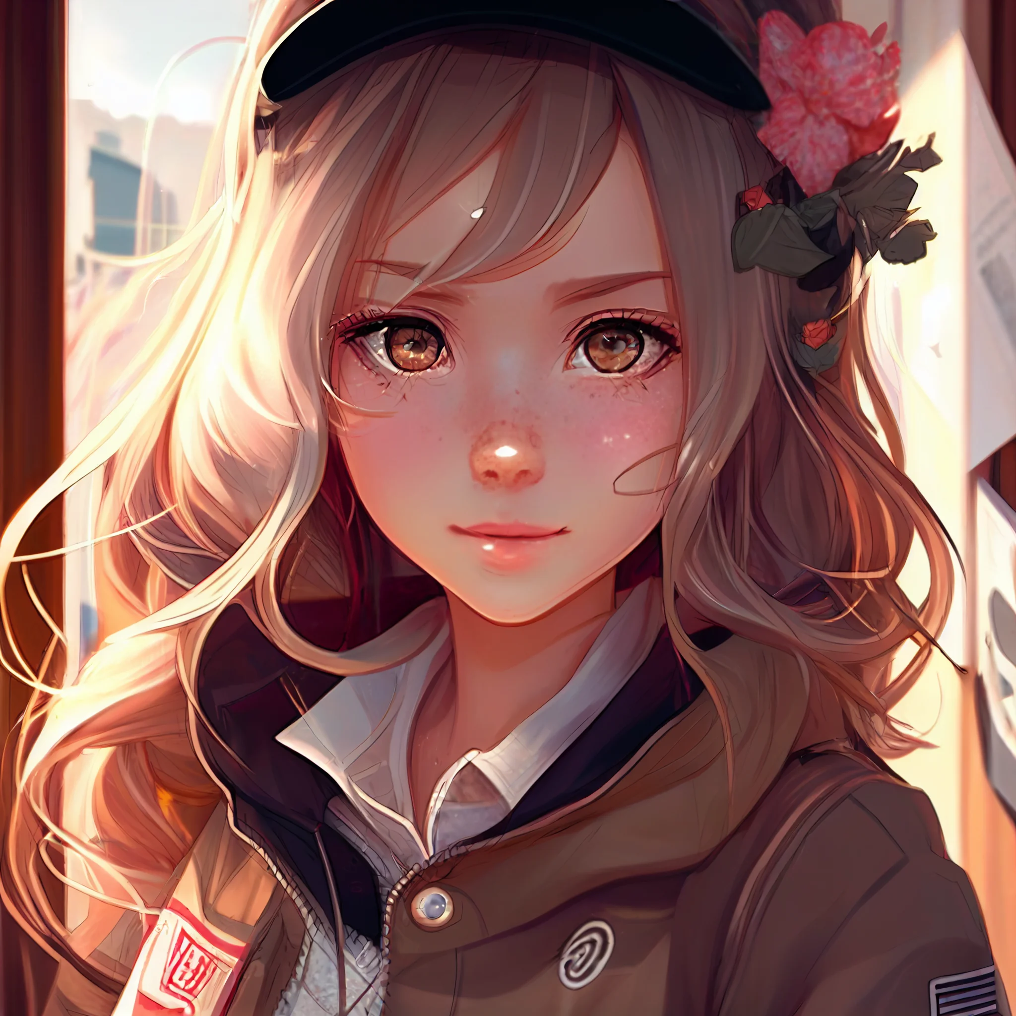 stabilityai/stable-diffusion · a beautiful anime girl, illustration, HDR,  Happy,Soft Lighting, insanely detailed and intricate, hypermaximalist,  hyper realistic, super detail, Exquisite fac,by Makoto Niitsu