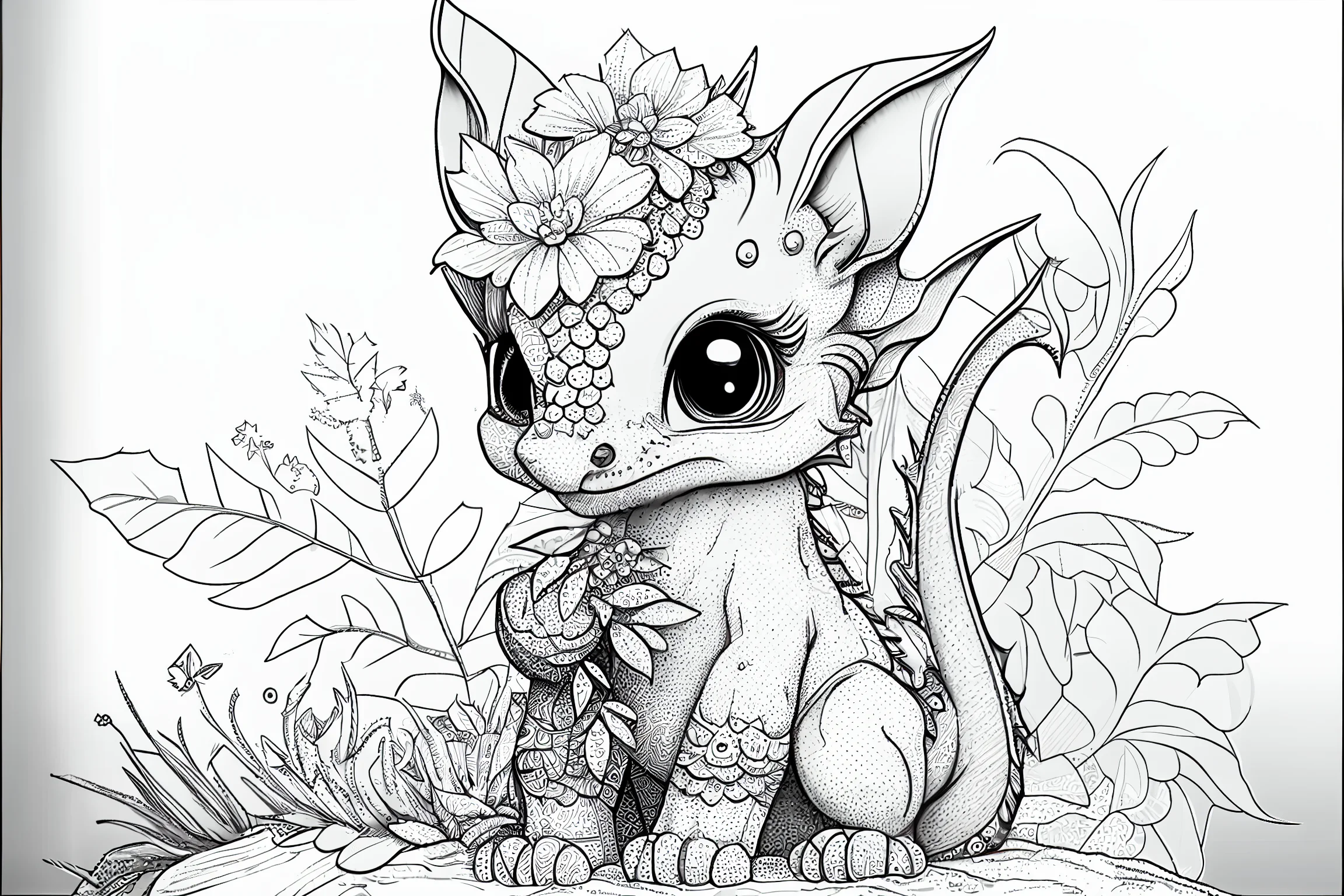 20 Cutest Baby Dragon Coloring Pages for Kids Free & 2023