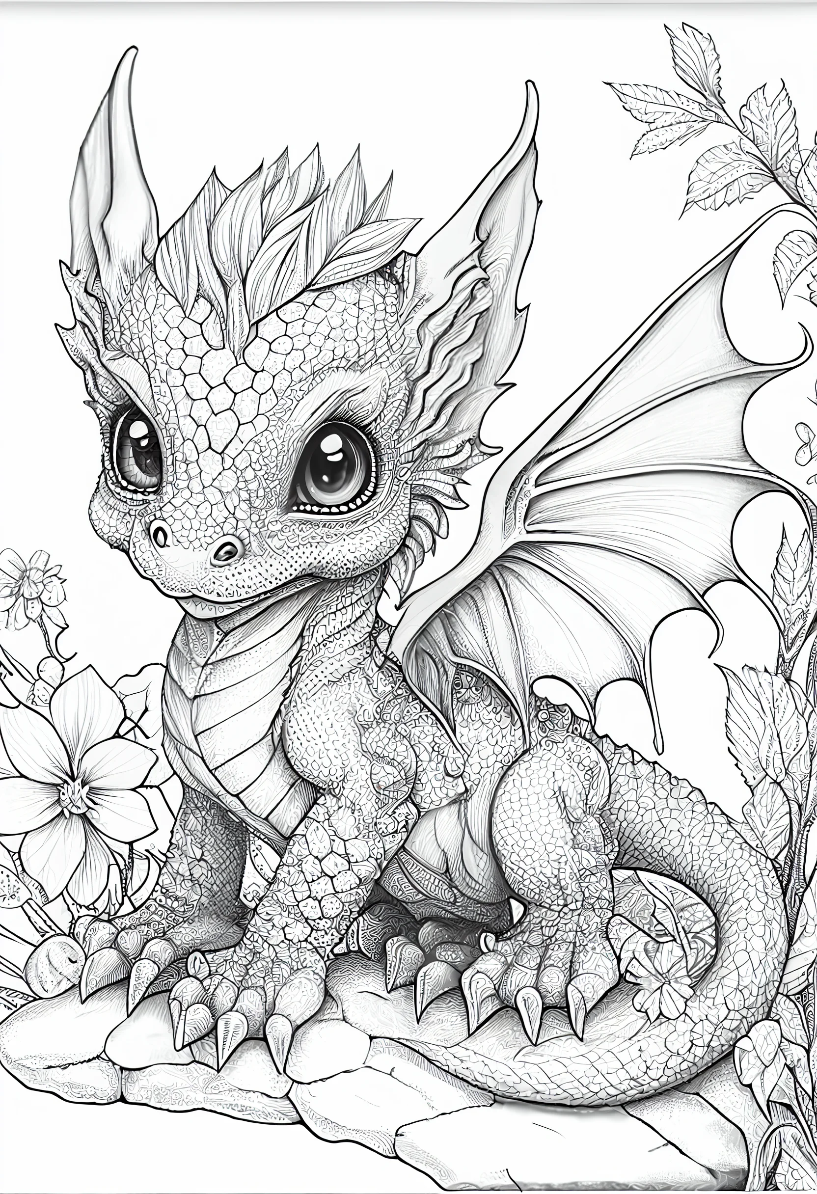 Baby Dragon Coloring Pages All For One Baby Dragon Coloring Pages All For One