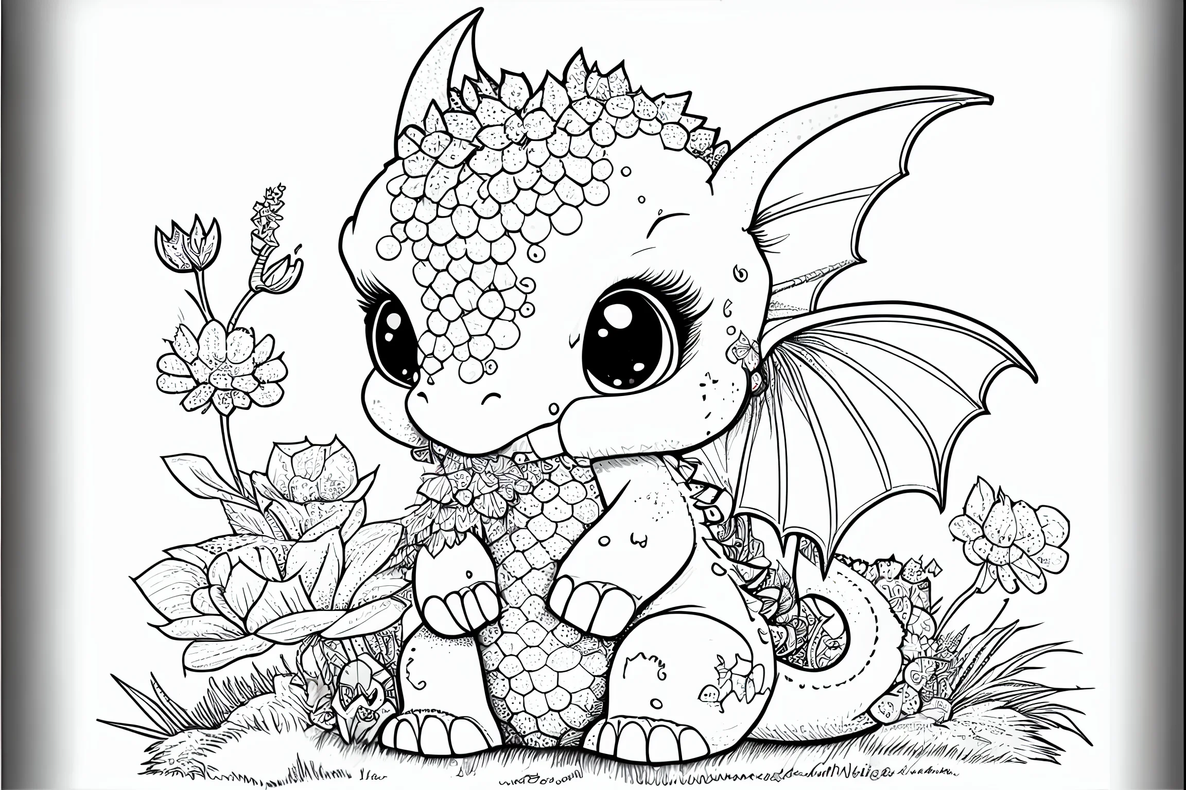 Dragons Coloring Pages To Print