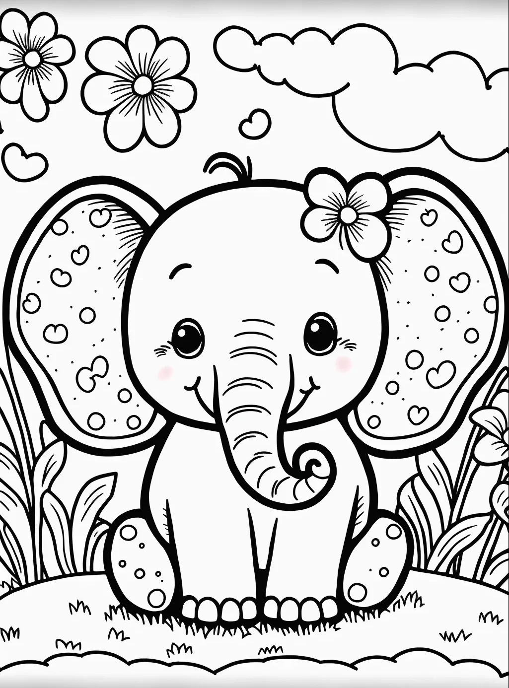 20 Free and Easy Coloring Pages for Kids Free Printable 2024