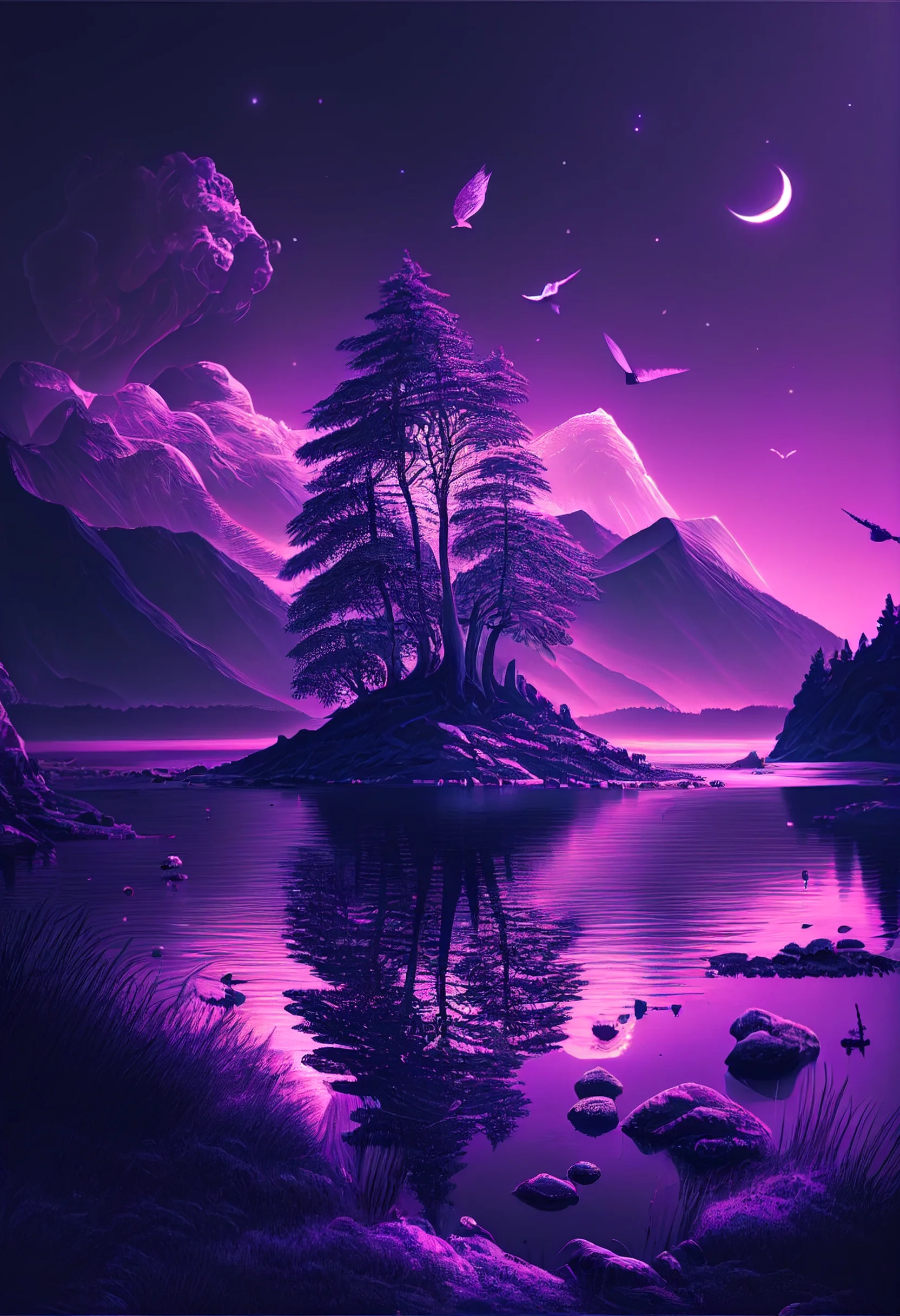 Top 20 Inspirational Purple Aesthetic iPhone Wallpapers for Free 2023