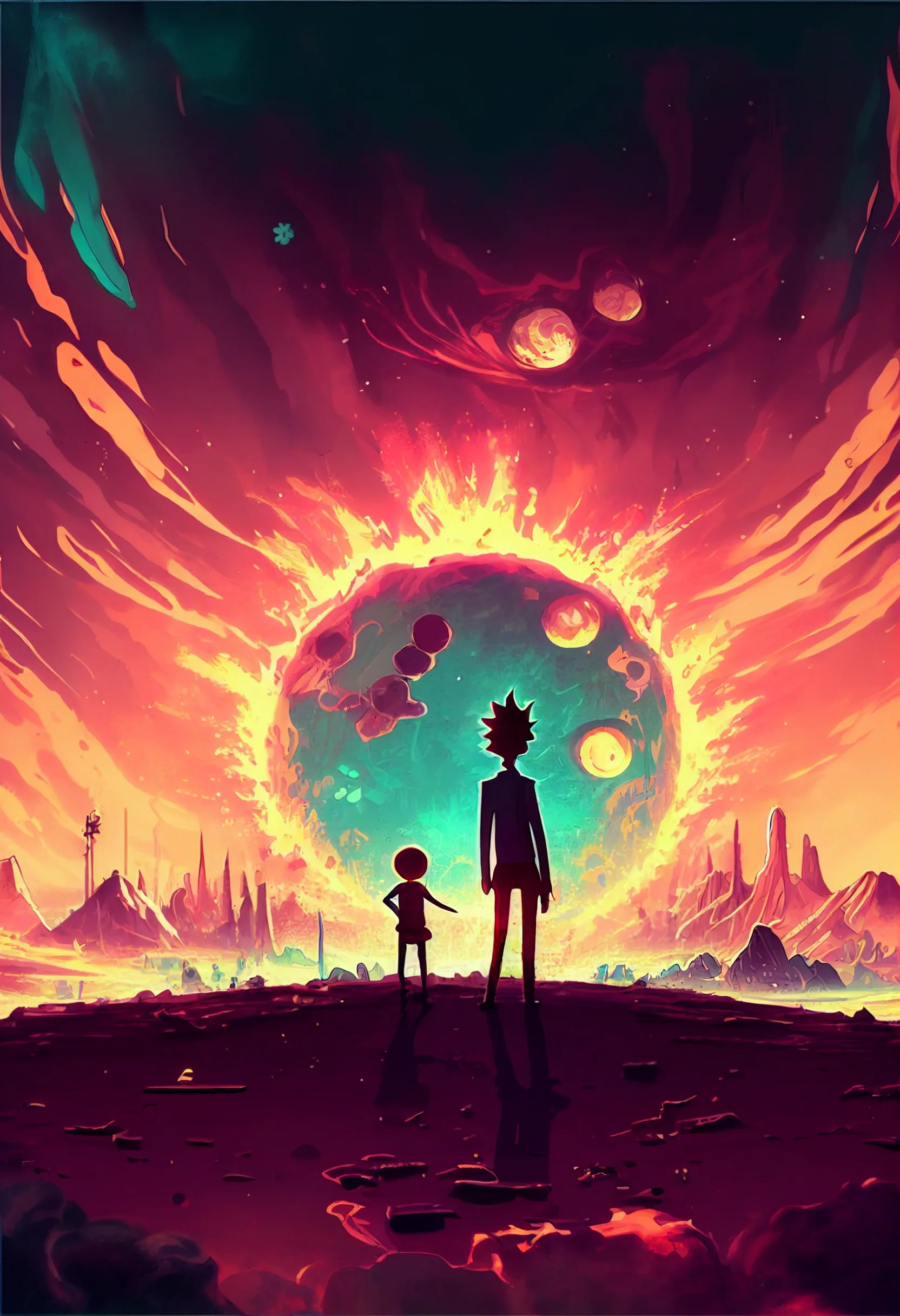 4K Exclusive Rick and Morty Wallpapers for iphone 2023 - Do It Before Me
