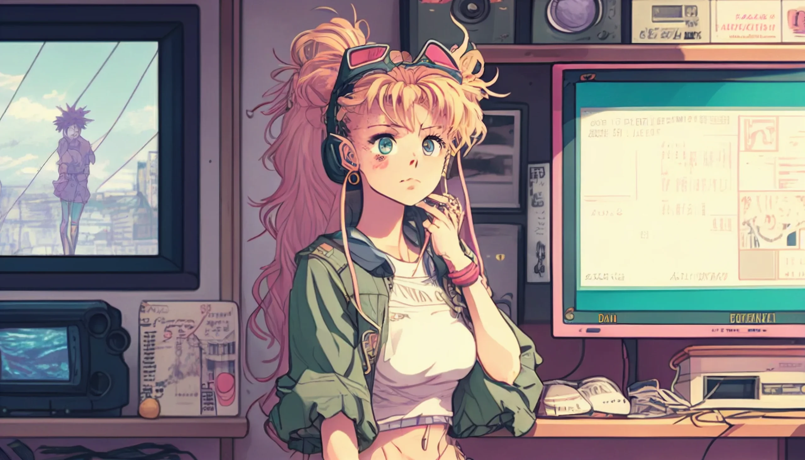 90s anime aesthetic wallpaper phone