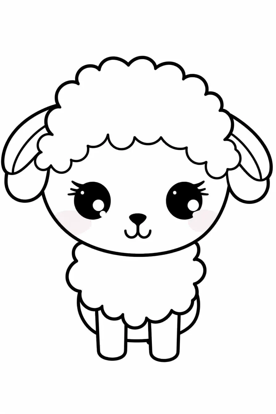 Animal Cute Coloring Pages Printable
