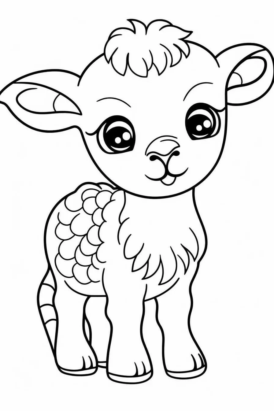 Baby Animal Coloring Pages