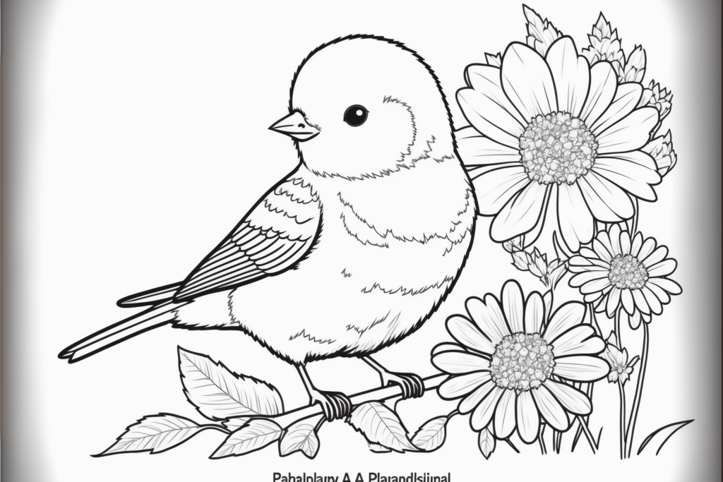 Printable Coloring Pages 23 Coloring - Bird Coloring Pages Printable Preschool 1024x683 
