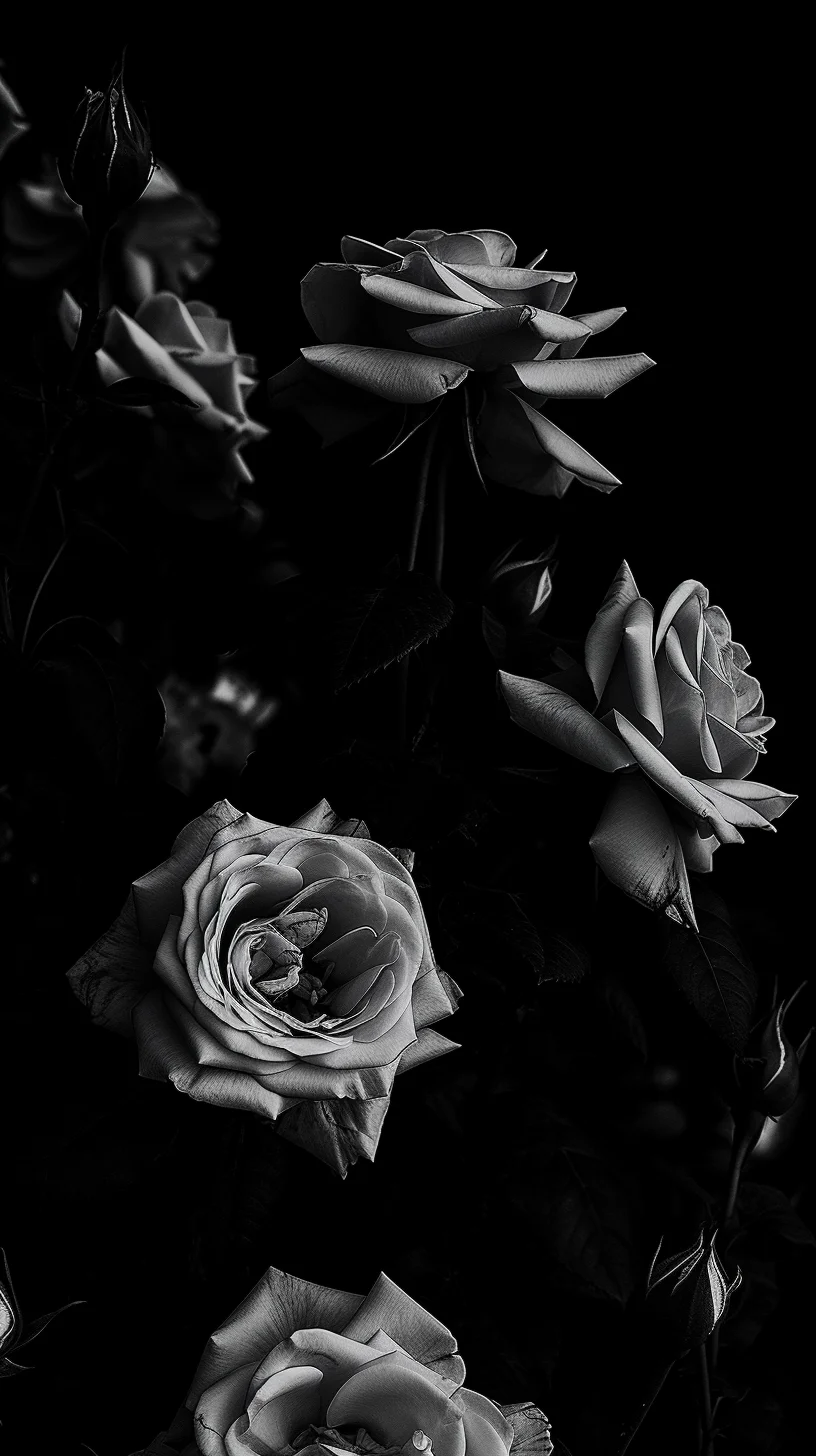 Black and white iphone wallpaper 4k