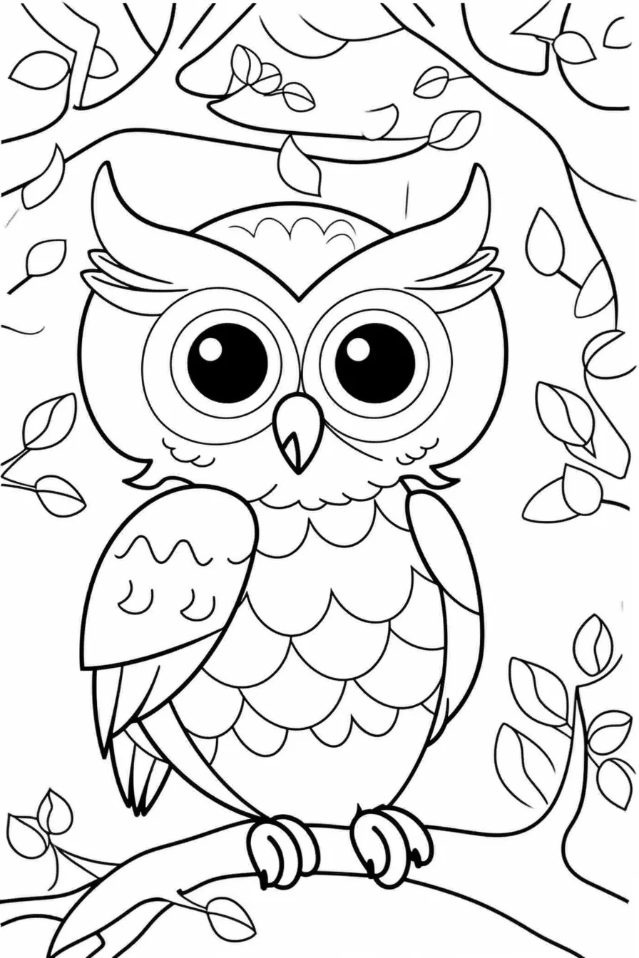Coloring Pages for Kids Animals