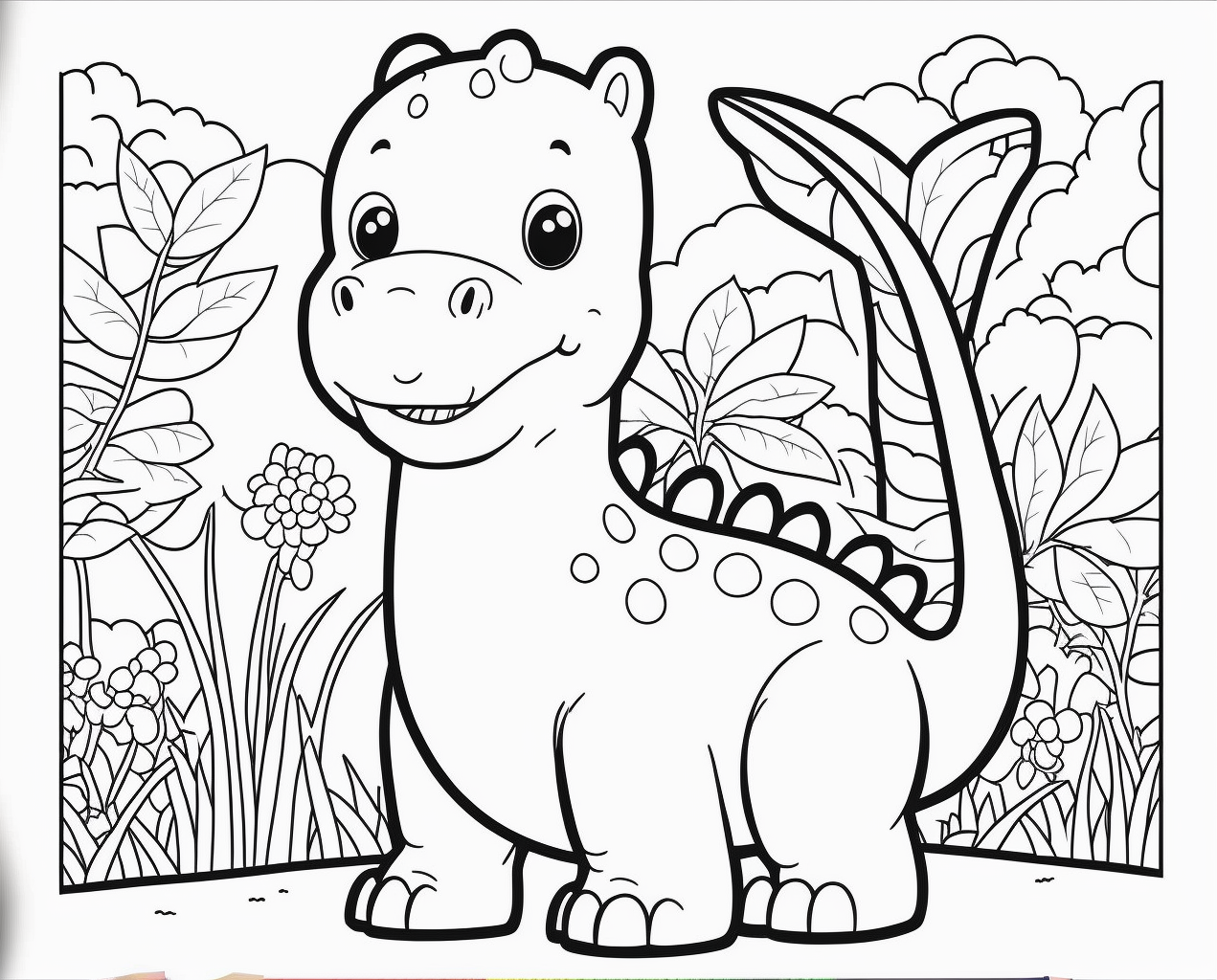 10 Free Printable Easy Coloring Pages for Kids 2024 Do It Before Me