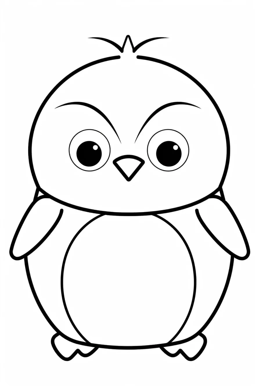 Easy Animal Coloring Pages