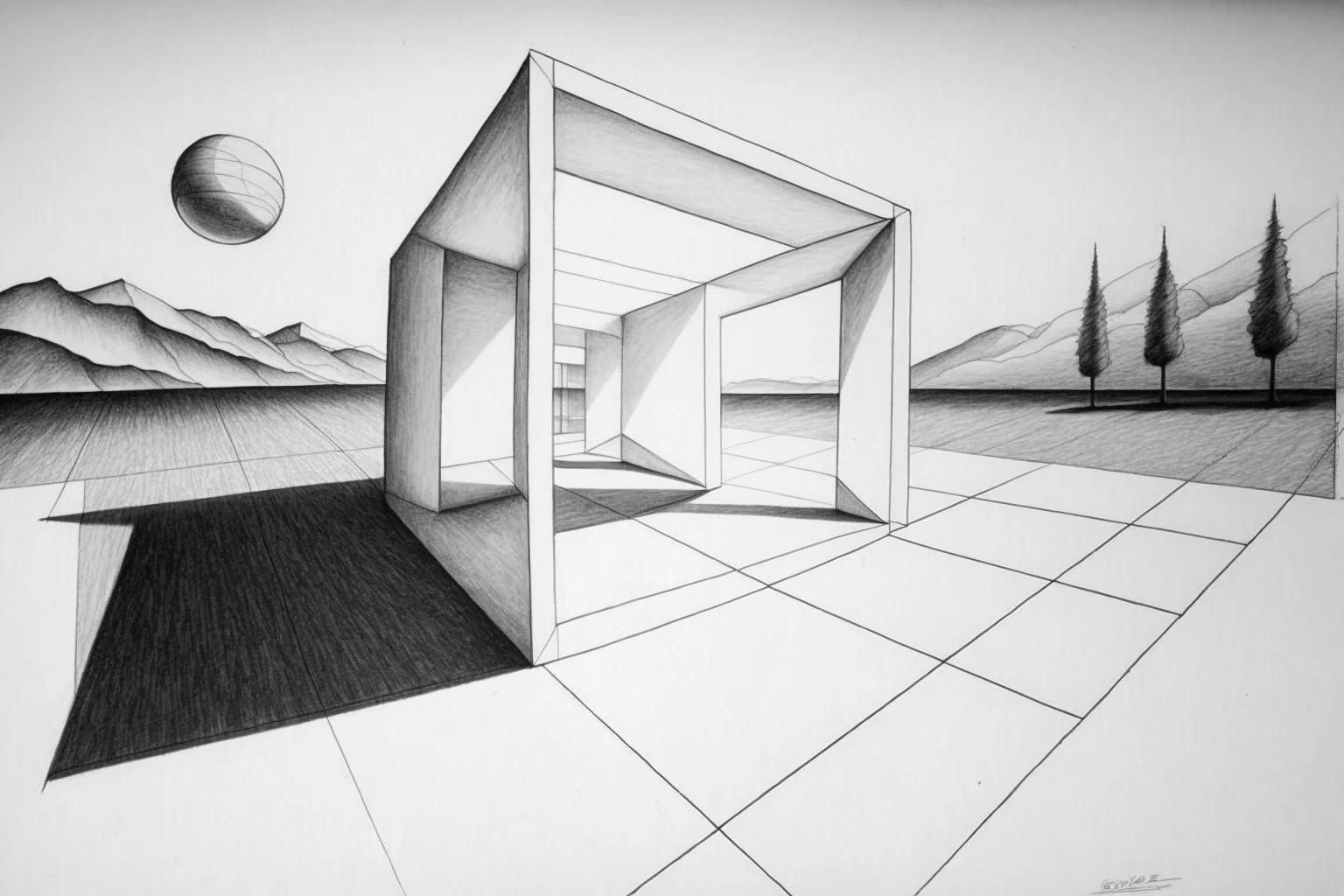 One Point Perspective Drawing: The Ultimate Guide-saigonsouth.com.vn