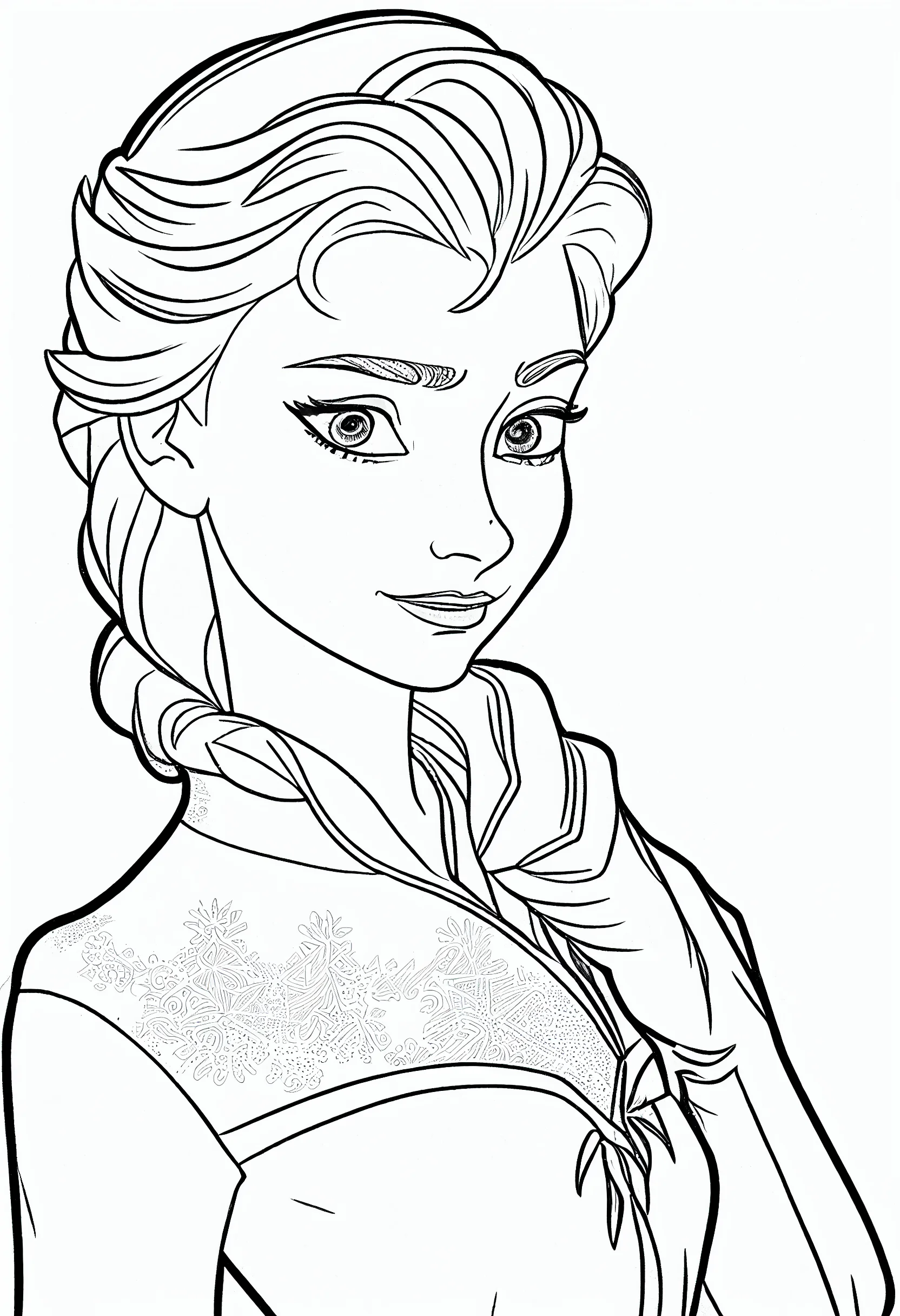 Disneys Frozen Printable Coloring Pages