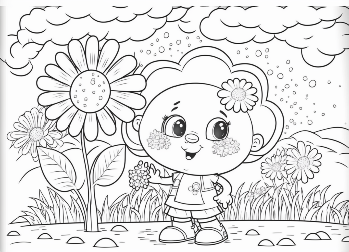10 Free Printable Easy Coloring Pages for Kids 2025 - Do It Before Me