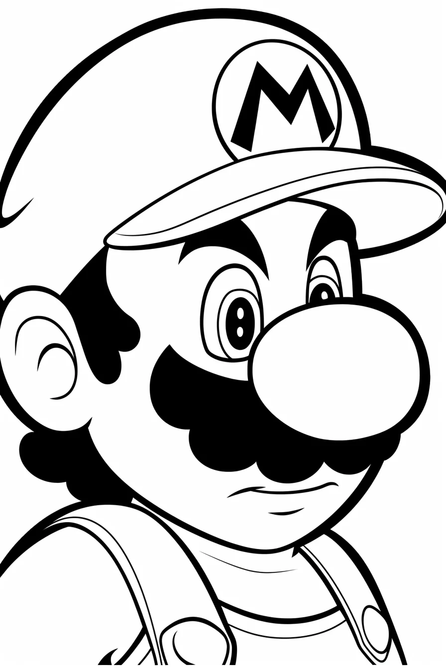 Mario Coloring Pages Bowser JR