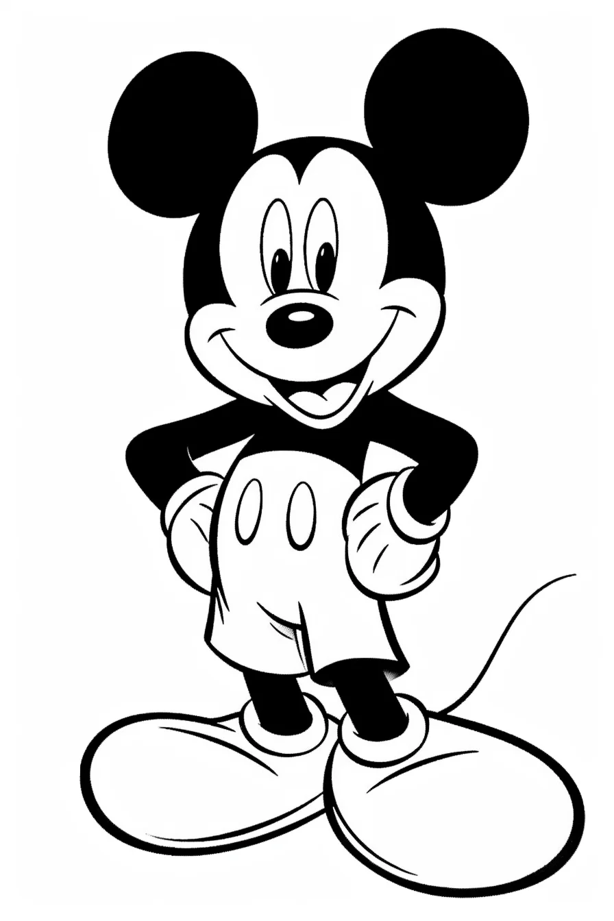 disney coloring pages mickey mouse