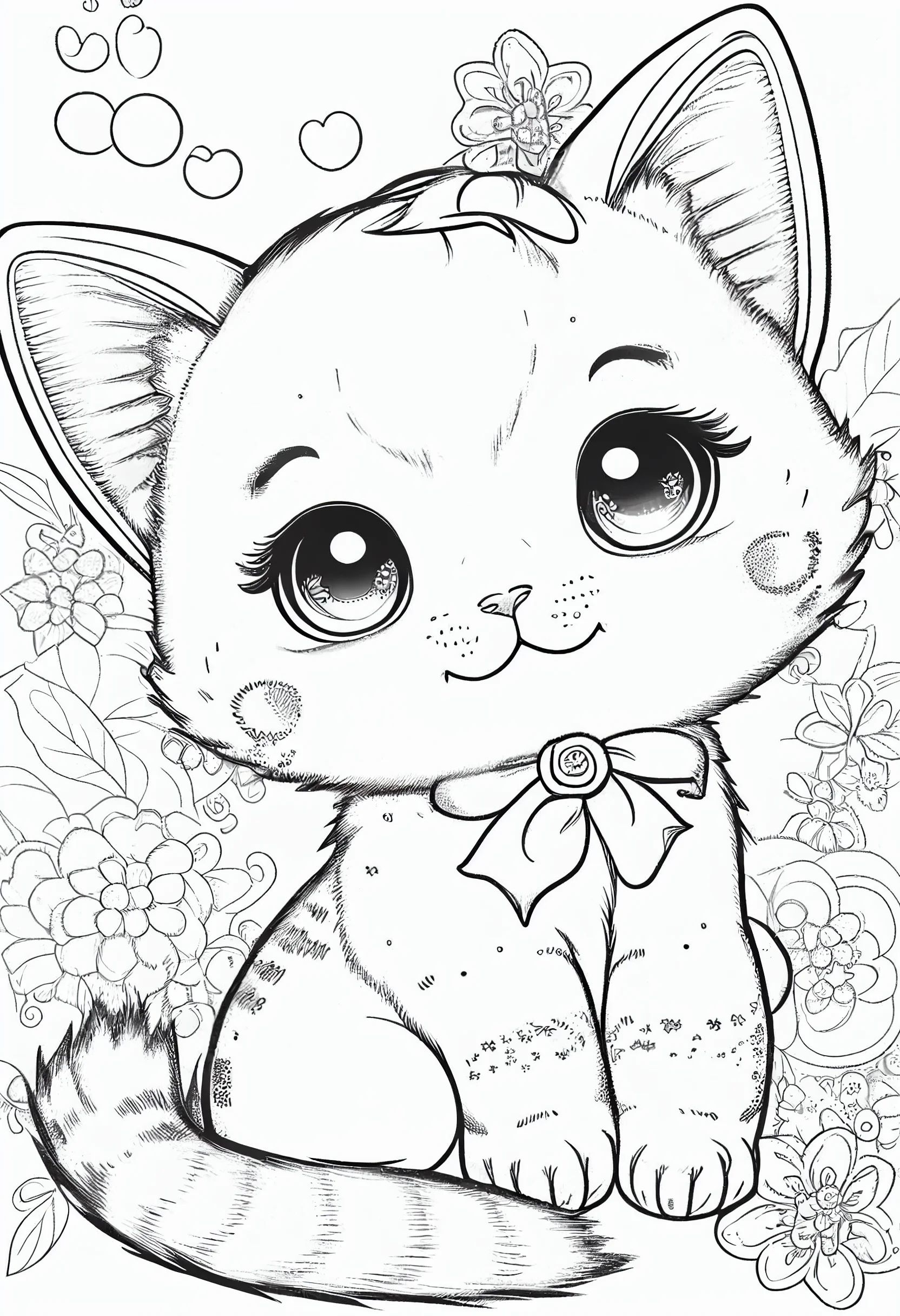 Free Printable Cat Coloring Pages For Kids 48 OFF