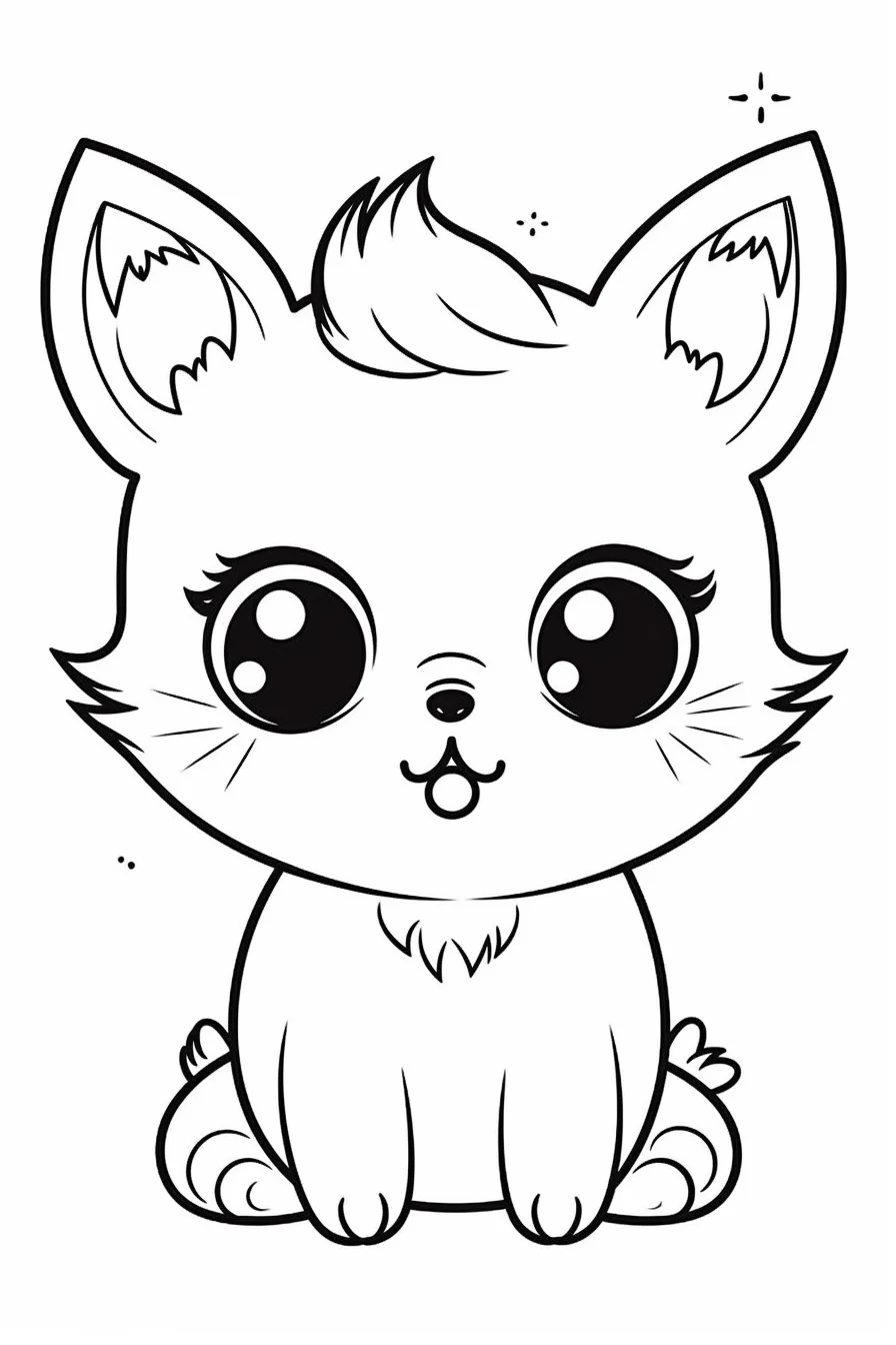 Puppy cute dog coloring pages