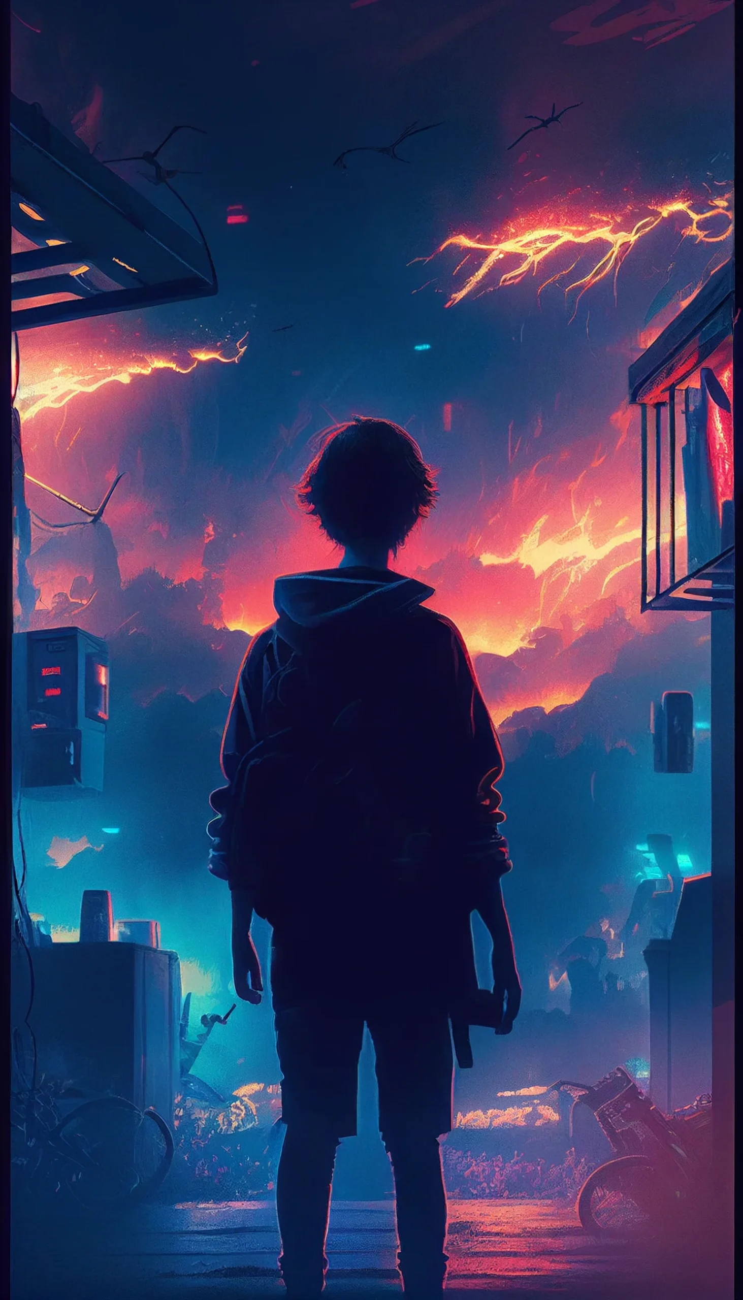 aesthetic iphone stranger things wallpaper