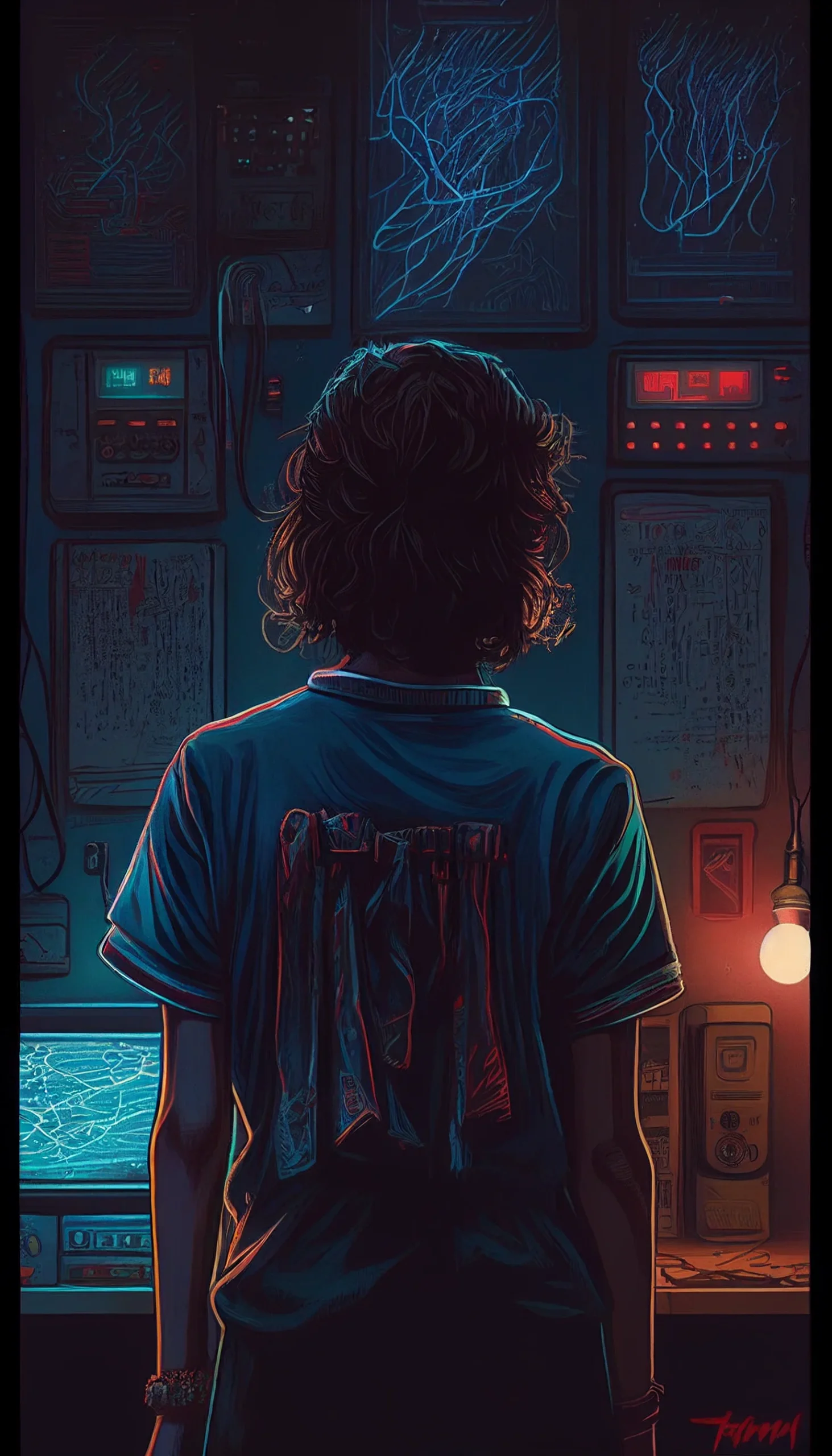 aesthetic stranger things wallpaper hd