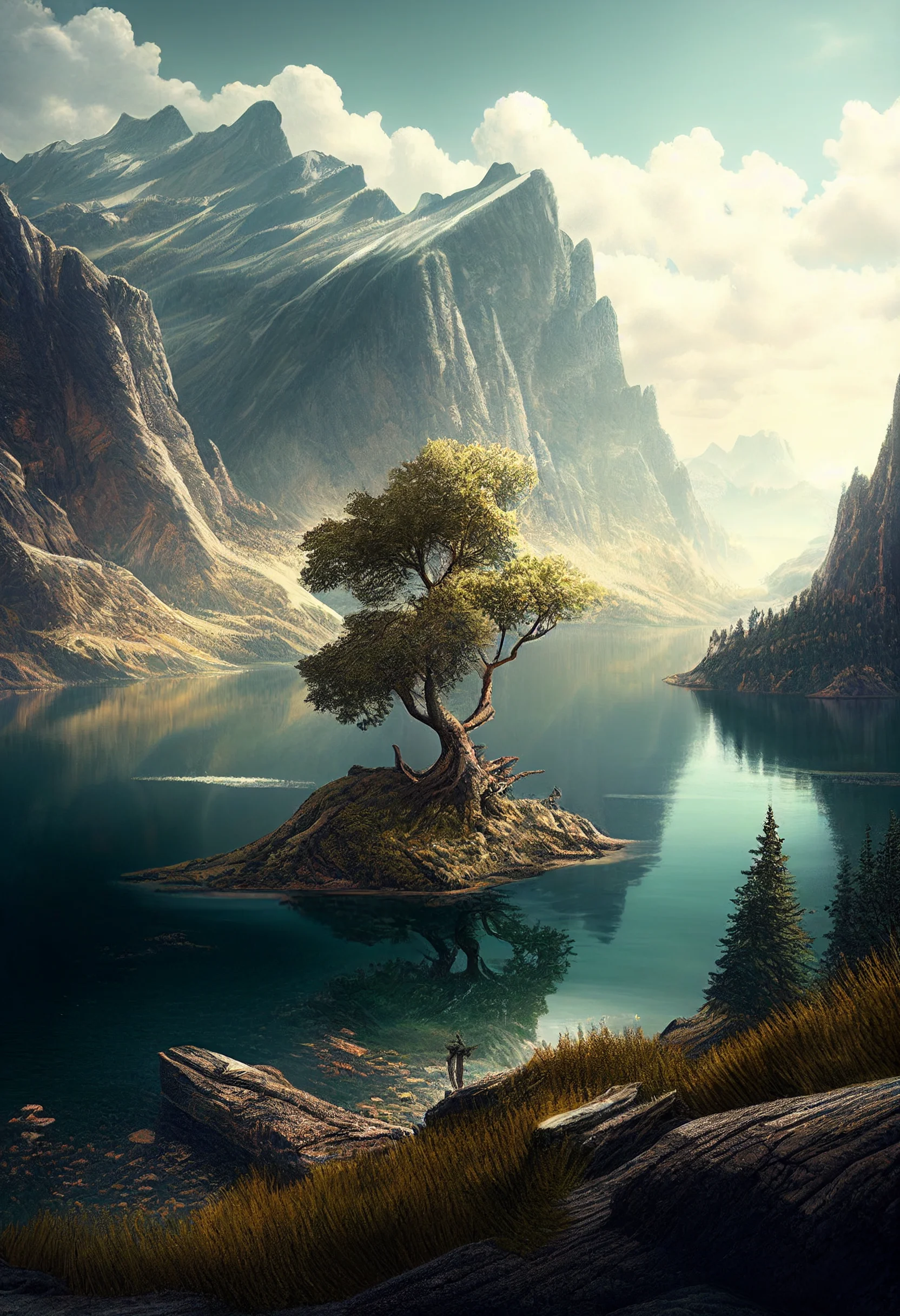 apple landscape wallpaper